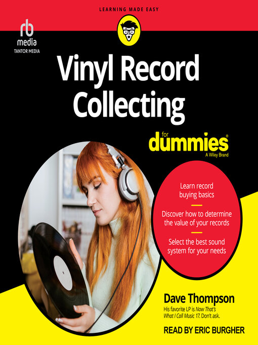 Title details for Vinyl Record Collecting For Dummies by Dave Thompson - Available